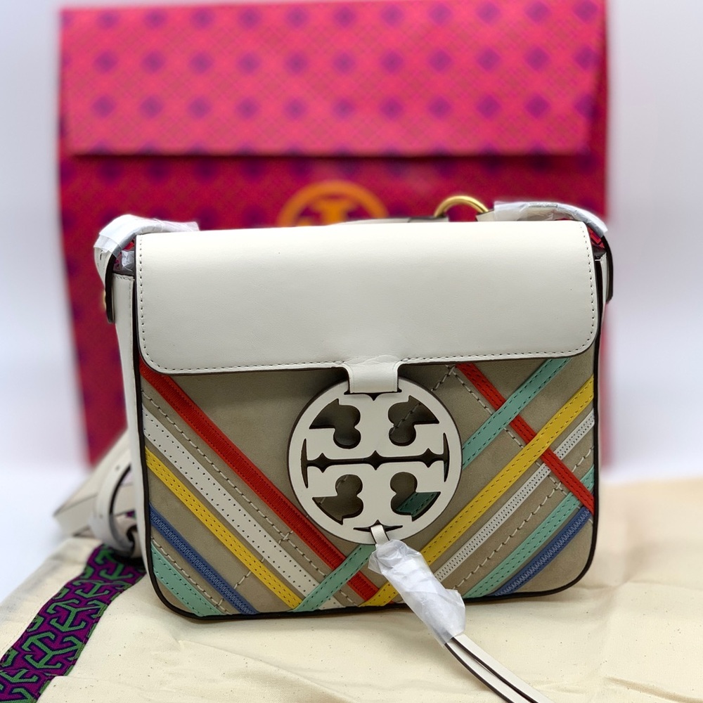 Tory Burch Miller Zigzag Crossbody - Picture 1 of 14
